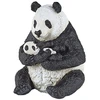 Image de Figurine : Panda assis et son bébé Papo-50196