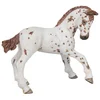 Image de Figurine Cheval Apaloosa : Poulain Papo-51510