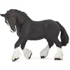 Image de Figurine Cheval Shire : Etalon noir Papo-51517
