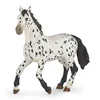 Image de Figurine Cheval appaloosa noir Papo-51539