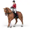 Image de Cheval de promenade et sa cavalière Papo-51564