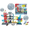 Image de Garage Double Track + 4 véhicules Majorette