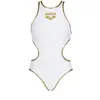 Image de Maillot de bain 1 pièce femme Arena One Big Logo 001198-103 Blanc 40
