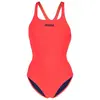 Image de Maillot de bain 1 pièce femme Arena Team Pro Solid 004760-450 Rouge 46