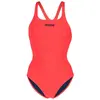 Image de Maillot de bain 1 pièce femme Arena Team Pro Solid 004760-450 Rouge 44