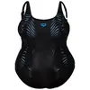 Image de Maillot de bain 1 pièce femme Arena Imprint U 006117-500 Noir 1X