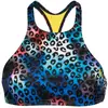 Image de Haut de maillot de bain femme Arena Crop Think R 006465-830 Bleu XL