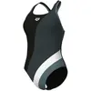 Image de Maillot de bain 1 pièce femme Arena Waves Profile 006712-550 Noir 38