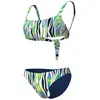 Image de Maillot de bain 2 pièces femme Arena Water Pring 007077-601 Vert XS