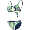 Image de Maillot de bain 2 pièces femme Arena Water Pring 007077-601 Vert L
