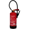 Image de Extincteurs à poudre abc mural extincteur à poudre abc 6kg avec support 1 pièce(s) classe a, classe b, classe c poudre 6 kg - desautel