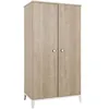 Image de Armoire 2 portes en chêne blond Marcel