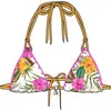 Image de Haut de maillot de bain femme Banana Moon Nuco Tortuga Blanc XS NUCO TORTUGA-LQJ10