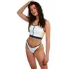 Image de Haut de maillot de bain femme Banana Moon Hakko Player Blanc L HAKKO PLAYER-HYL11