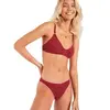 Image de Bas de maillot de bain femme Banana Moon Breeda Crochet Rouge XL BREEDA CROCHET-M1N59