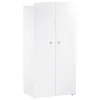 Image de Armoire 2 portes New Basic Boutons boule blanc