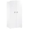 Image de Armoire 2 portes New Basic Boutons étoile gris