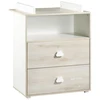 Image de Commode à langer Smile hêtre cendré