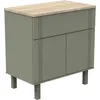 Image de Commode 2 portes Eleonore kaki