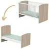 Image de Lit bébé évolutif Little big bed Acces bois blanc (70 x 140 cm)
