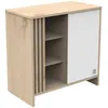 Image de Commode 1 porte Tokyo blanc