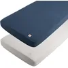 Image de Lot de 2 draps housses Petit Nuage (70 x 140 cm)