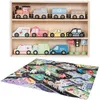 Image de Coffret véhicules en bois et tapis