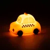 Image de Veilleuse rechargeable en silicone voiture taxi