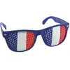 Image de Lunettes Blues verres tricolores France bleu, blanc, rouge FETE-10102
