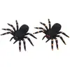 Image de Sachet de 2 Araignées flockées de 11 cm - assorties FETE-10531