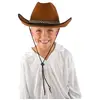 Image de Chapeau cowboy ENFANT feutre marron FETE-11235