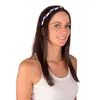 Image de Bandeau Headband tressé supporter France Bleu blanc rouge FETE-18300