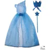 Image de Set Déguisement enfant Princesse bleue FETE-21002