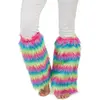 Image de Jambières disco peluche multicolore FETE-21025