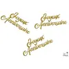 Image de Lot de 30 confettis pailletés Joyeux Anniversaire Or FETE-21053