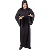 Image de Tunique noire à capuche adulte taille L/XL FETE-21093