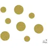 Image de Lot de 50 confettis pailletés Ronds Or FETE-21224