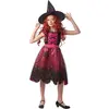 Image de Déguisement enfant sorcière rose taille 10/12 ans FETE-22055