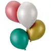Image de Lot 8 ballons Chromés multicolores 30 cm FETE-22432
