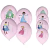 Image de Lot de 8 ballons anniversaire Princesses FETE-22467