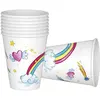 Image de Lot de 8 gobelets  anniversaire Licornes FETE-22477