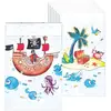 Image de Lot de 8 sachets anniversaire Pirates FETE-22508