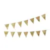 Image de Guirlande Fanions pailletés Or FETE-22600