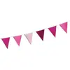 Image de Guirlande Fanions brillante rose FETE-22634