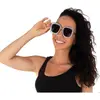 Image de Lunettes disco strass argent FETE-22683