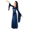 Image de Costume robe médiévale bleue taille S/M FETE-22707