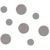 Image de Lot de 50 confettis pailletés Ronds Argent FETE-22728