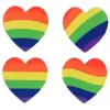 Image de Lot de 240 stickers Pride Coeur arc-en-ciel FETE-23256