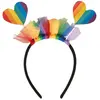 Image de Serre-tête coeur Pride arc-en-ciel FETE-23257