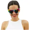 Image de Lunettes coeur Pride arc-en-ciel FETE-23258